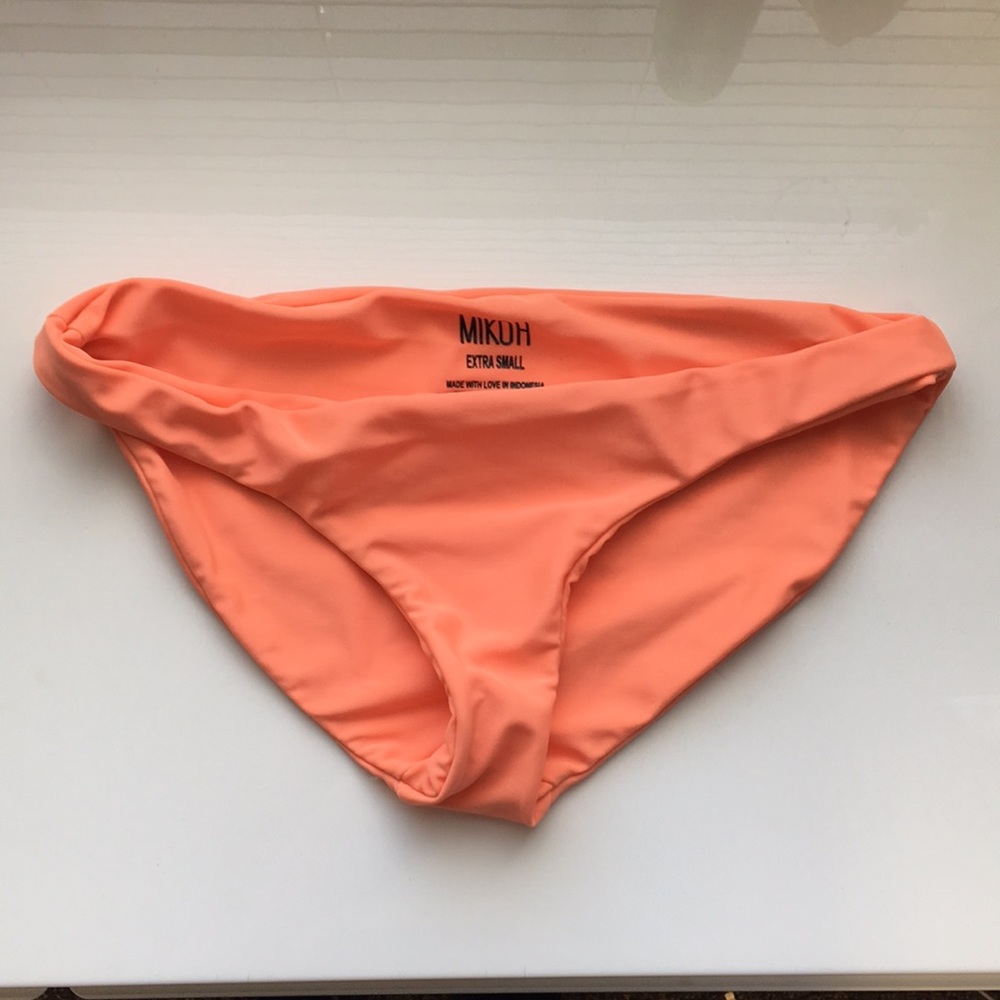 Mikoh coral bikini bottom